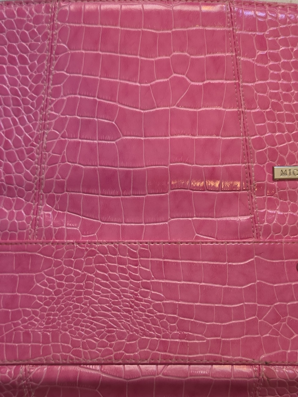 Miche Women's Pink Crocodile Pattern Classic Bag Shell